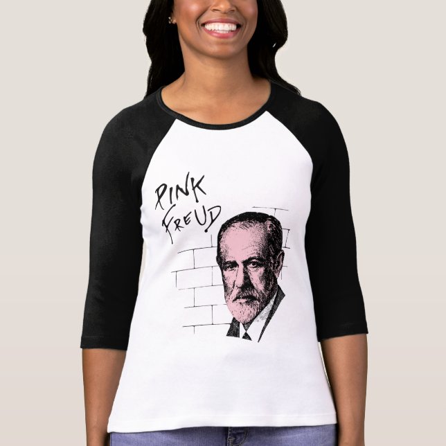 Camiseta Pink Freud Sigmund Freud (Frente)