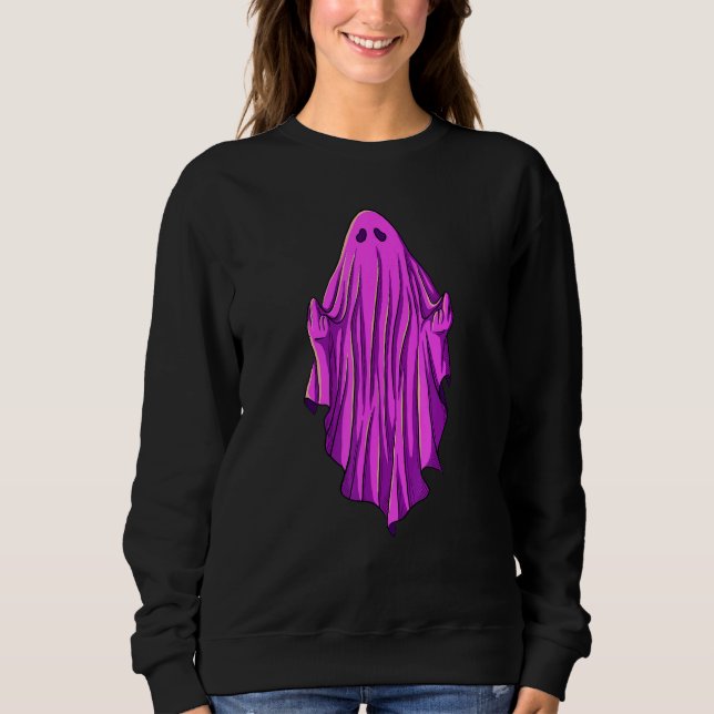 Camiseta Pink ghost with middle fingers (Frente)