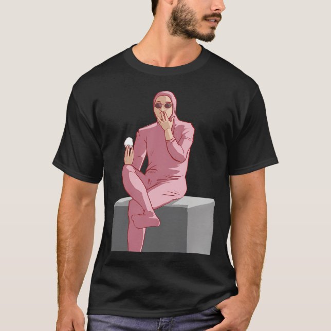 Camiseta Pink Guy - Bola de arroz (Frente)