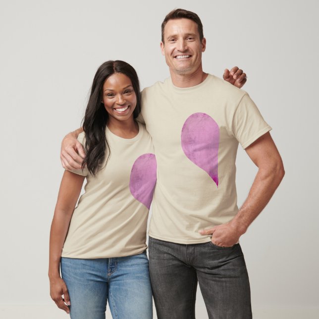 Camiseta PINK HEART ESQUERDO -.png (Unissex)