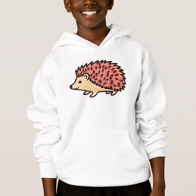 Camiseta Pink Hedgehog (Frente)