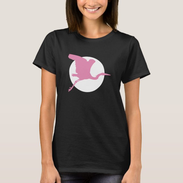 Camiseta Pink Heron (Frente)