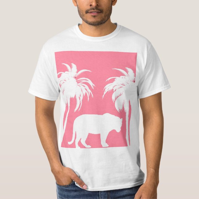 Camiseta Pink jungle (Frente)