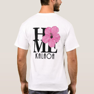 Camiseta Pink Kalaoa (impressão de trás)