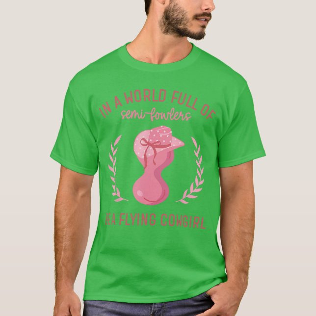 Camiseta Pink Labor and Delivery Nurse Cowgirl LD Nurse App (Frente)