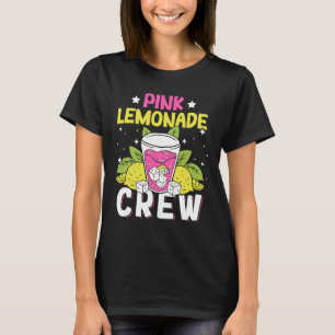 Camiseta Pink Lemonade Crew Lemon Juice Boss 18