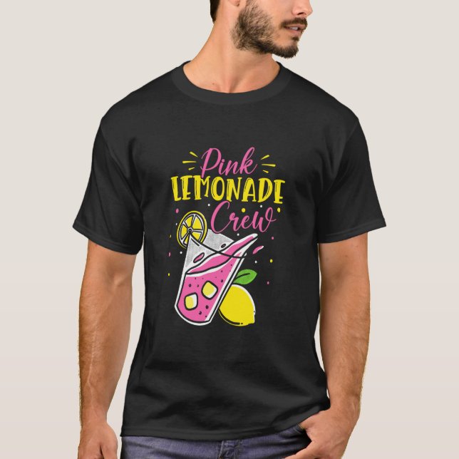 Camiseta Pink Lemonade Crew Lemon Juice Boss  5 (Frente)