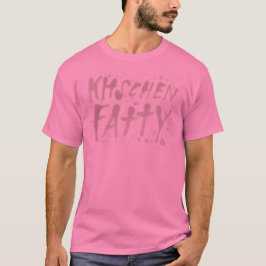 Camiseta Pink Logo Gorduroso da Cozinha