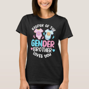Camiseta Pink ou Blue Brother ama você Irmão Sexo é