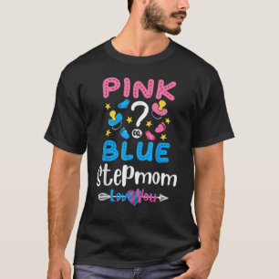 Camiseta Pink Ou Blue Stepman Te Ama Rever Sexo Bebê