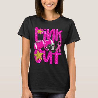 Camiseta Pink out football pink ribbon breast cancer