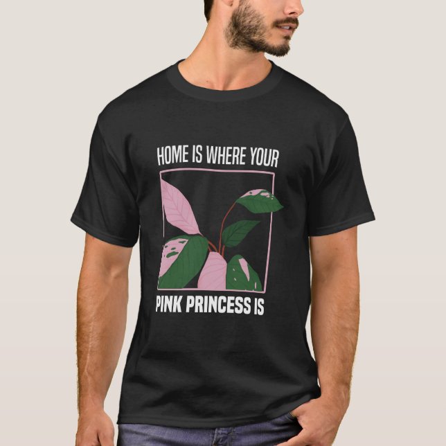 Camiseta Pink Princess Houseplant Hobby Gardener Gift Ideas (Frente)