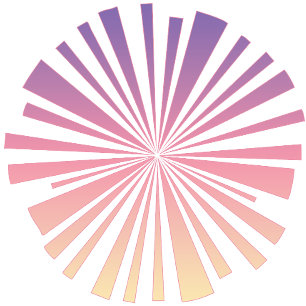 Camiseta Pink Purple Shine Sol Arte Vibrante Glo