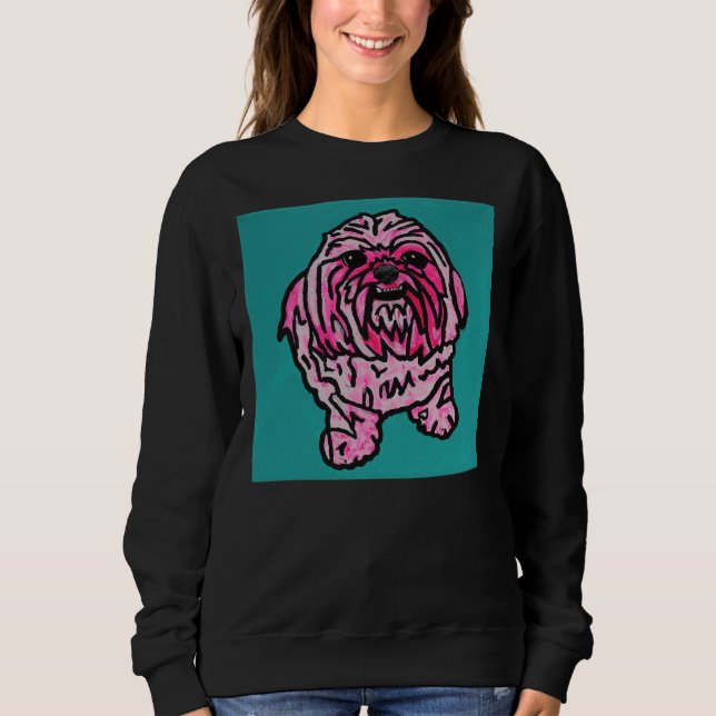 Camiseta Pink Shih Tzu (Frente)