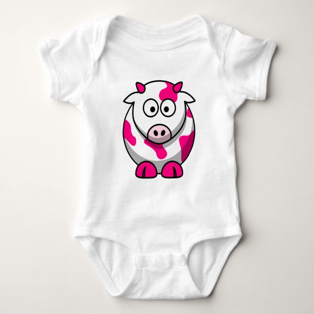 Camiseta PINK - VACA Adorável (Frente)