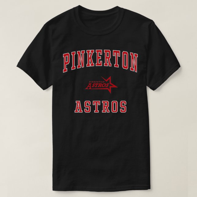 Camiseta Pinkerton Academy Astros (Frente do Design)