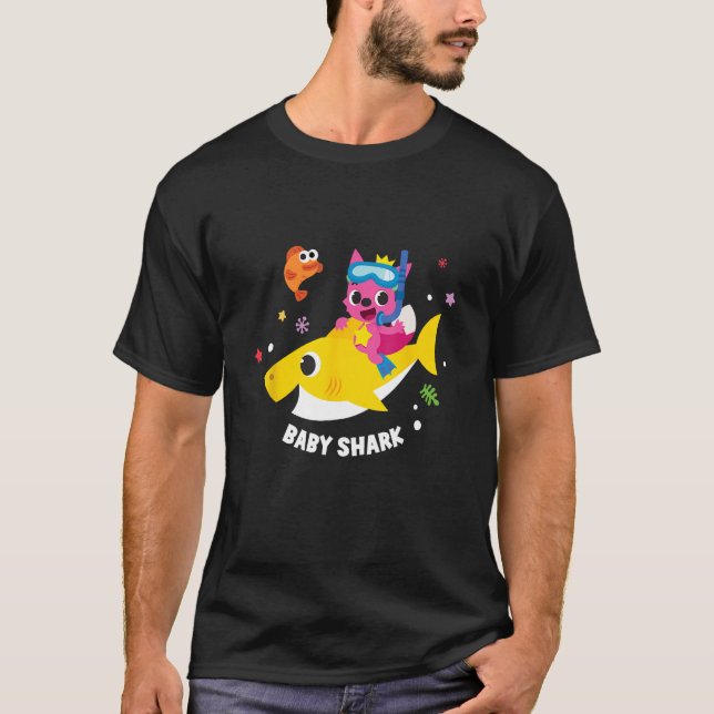 Camiseta Pinkfong Baby Shark (Frente)