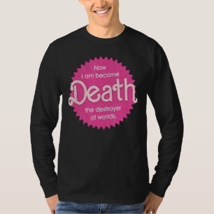 Camiseta Pinkheimer - Agora Estou Me Tornando Morte O Destr