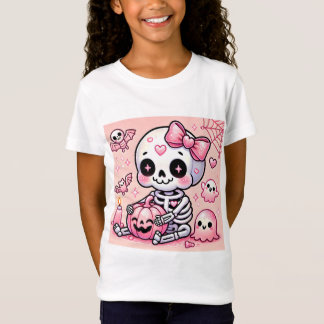 Camiseta 👻 💀 Pinkoween Ficou Mais Corajoso! 💀 👻