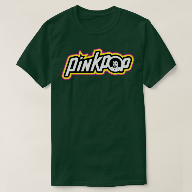 Camiseta Pinkpop 1 (Frente do Design)