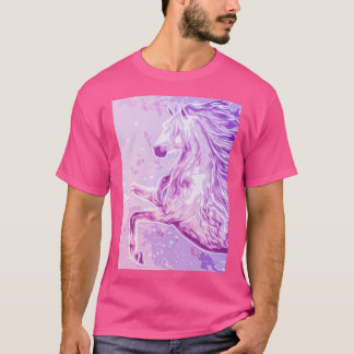 Camiseta Pinks e Lavandas de Cavalo Esmagado