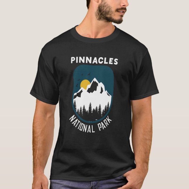 Camiseta Pinnacles National Park Hiking  7 (Frente)