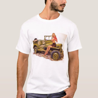 Camiseta pino acima do exército