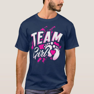 Camiseta Pino do Presente do Chá de fraldas da Equipe de Re