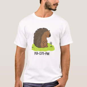 Camiseta Pino Engraçado Porcupine Porcupine