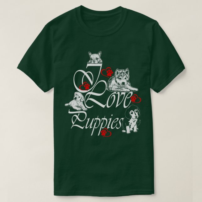Camiseta Pinos Bonitos, Pretos e Brancos (Frente do Design)