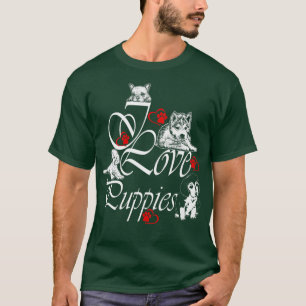 Camiseta Pinos Bonitos, Pretos e Brancos