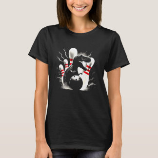 Camiseta Pinos de Boliche T-Rex - Amor por Boliche de Dinos