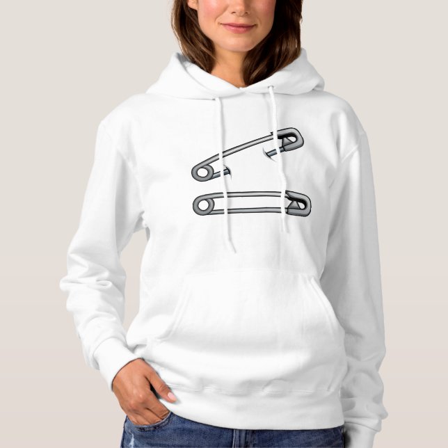 Camiseta Pinos de Segurança Mente Hoodie (Frente)