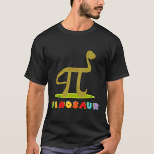 Camiseta Pinosaur Pi Day engraçado Dinossauro Amante de Mat