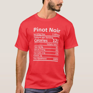 Camiseta Pinot Noir Nutrition Graças Comida Fac