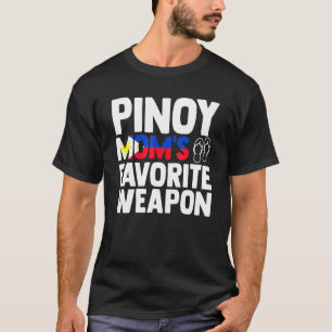 Camiseta Pinoy Mães Arma Favorita Filipino Sinalizador Pina