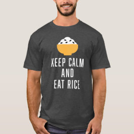 Camiseta PinoyDesigns "Mantenha a Calma e Passe"