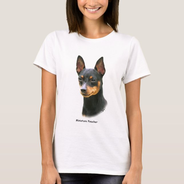 Camiseta Pinscher diminuto (Frente)