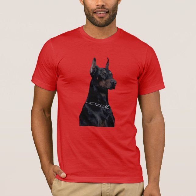 Camiseta Pinscher Dobermann (Frente)