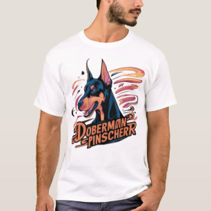 Camiseta Pinscher Dobermann