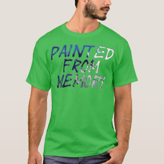 Camiseta Pintado a partir da memória