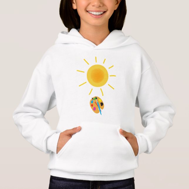 Camiseta pintar o sol (Frente)
