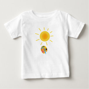 Camiseta pintar o sol