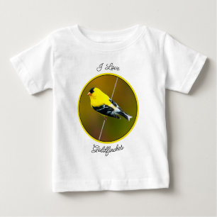 Camiseta Pintassilgo Americano - Fotografia Original