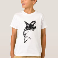 Pinte a arte da orca do Splatter