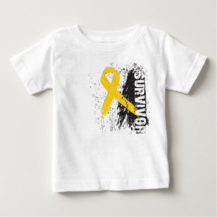 Camiseta Pinte o design do respingo - sobrevivente de