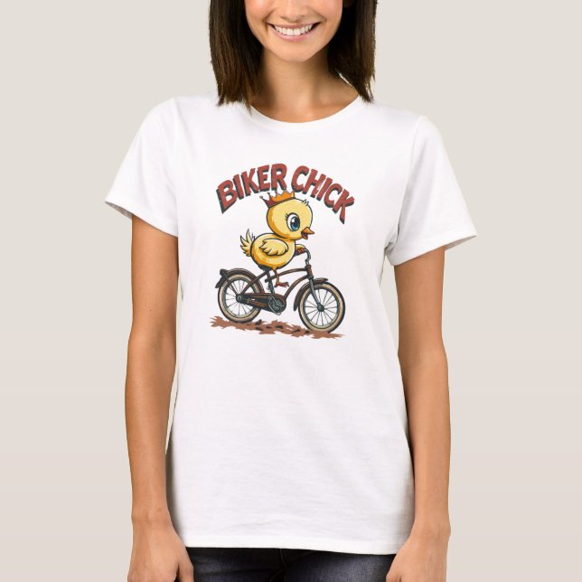 Camiseta Pintinho Biker (Frente)