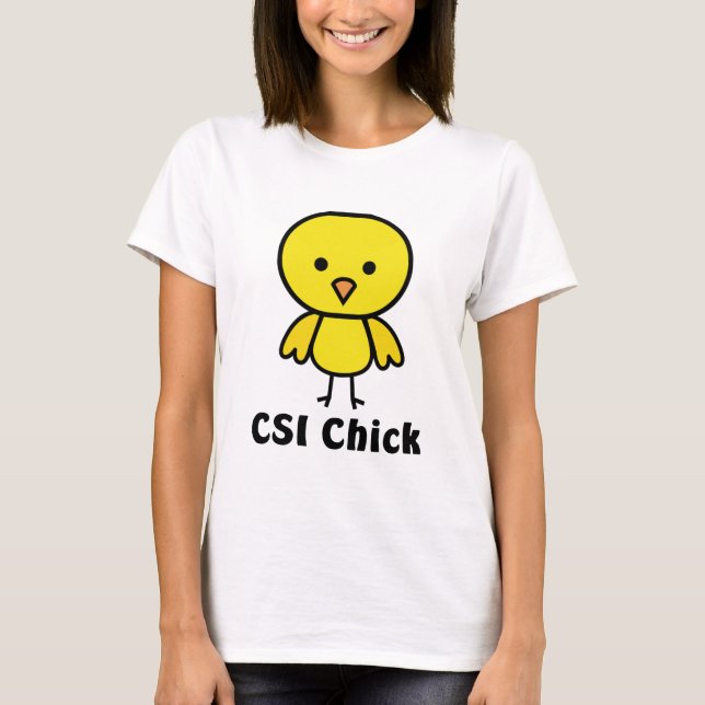 Camiseta Pintinho de CSI (Frente)