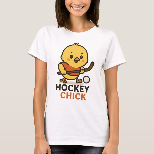Camiseta Pintinho de hóquei (Frente)