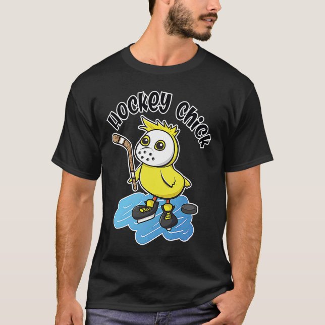 Camiseta Pintinho de hóquei em Hóquei Fã Pintinho (Frente)